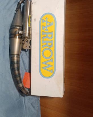 marmitta arrow extreme titanio per minarelli 