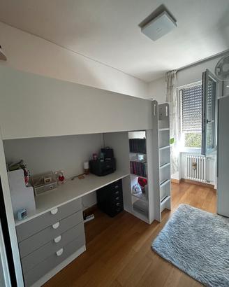 Cameretta a ponte Ikea Smastad 