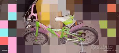 Bicicletta bambina raggio 18