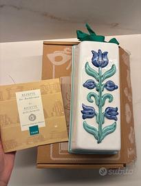 Formella thun vintage con fiore