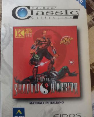 Shadow Warrior PC CD-ROM (1997) - Edizione Italia