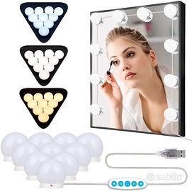 Luci da Specchio,Trucco LED Stile Hollywood con 10