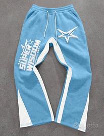 Pantaloni Tuta Flared