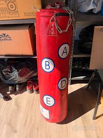 Sacco da boxe / Kickboxing rosso