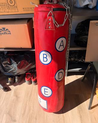 Sacco da boxe / Kickboxing rosso