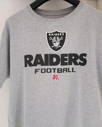 Maglietta NFL Raiders grigia "Raiders Football" tg