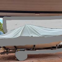 telo copri gommone in pvc