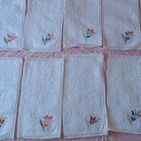 asciugamani in lino e in cotone realizzati a mano 