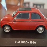 FIAT 500D 1960 scala 1:43 Nuova in teca