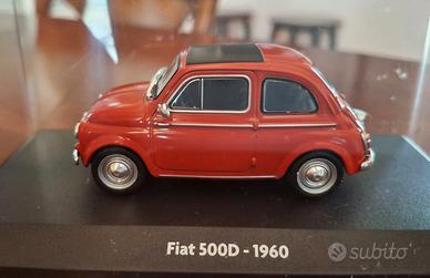 FIAT 500D 1960 scala 1:43 Nuova in teca