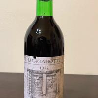 Bottiglia vino da collezione Lungarotti 1977