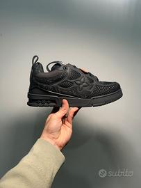 LV Louis Vuitton Trainer Skate Nere Swarovski 43