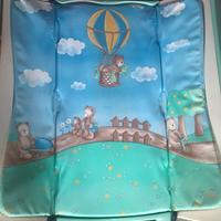 Set fasciatoio,bilancia,vaschetta,vasino,rialzo