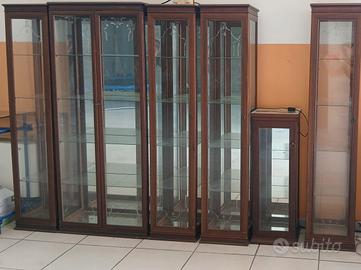 Vetrine in legno 