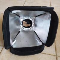 Softbox flash a slitta Universale 20x20cm