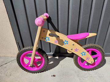 bicicletta senza pedali per bambina