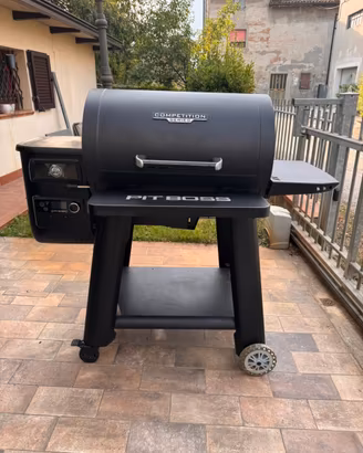 Bbq a pellet wifi + bluethoot