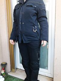 tuta moto donna