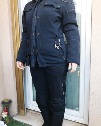 tuta moto donna