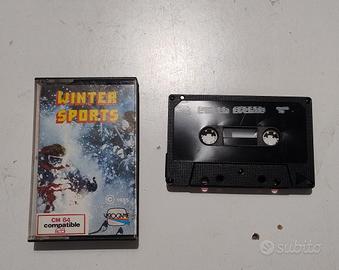 Cassetta videogioco Commodore 64 Winter sports