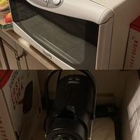 Macchina caffè nespresso + forno microonde