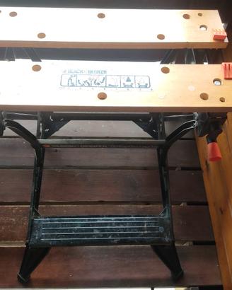banco lavoro Black&Decker workmate pieghevole