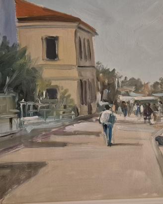 quadro - acquerello su tela