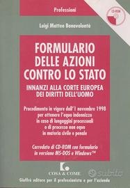 Bonavolontà Formulario delle azioni contro lo stat