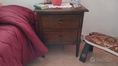 Comodino legno