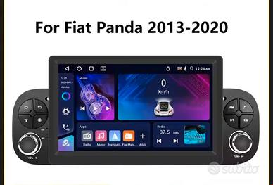autoradio android apple carplay fiat panda