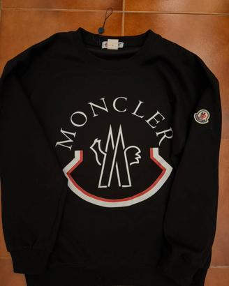 Felpa Moncler nera, mai usata.