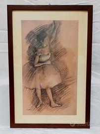 Litografia "Ballerina Ballerina" Degas