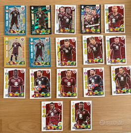 Lotto 17 Carte Adrenalyn XL Torino 2018/2019