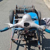 2 motori vespa verricello argano