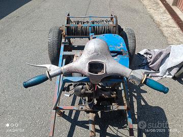 2 motori vespa verricello argano