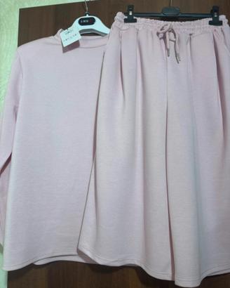 Set completo con bermuda risa pastello