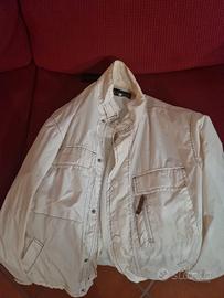 Giubbino bianco armani jeans
