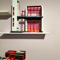 caserma pompieri Playmobil