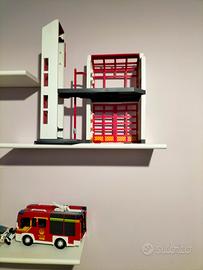 caserma pompieri Playmobil