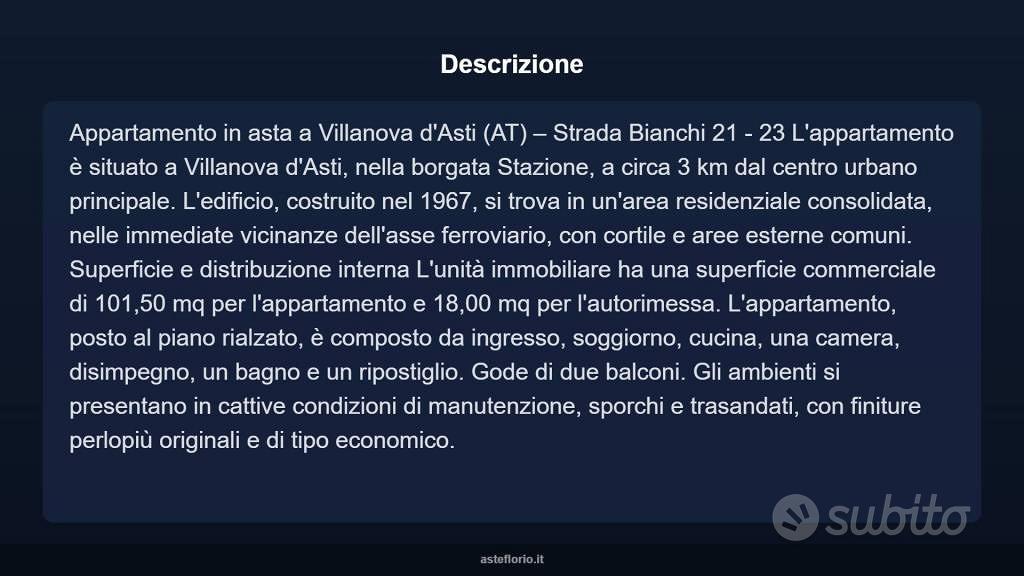 Appartamento – Villanova d'Asti, Stazione - Vista 4