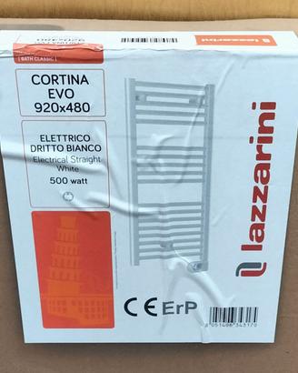 Scalda salviette elettrico Cortina Evo bianco