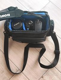 Canon EOS 350D + 2 obiettivi Canon + borsa