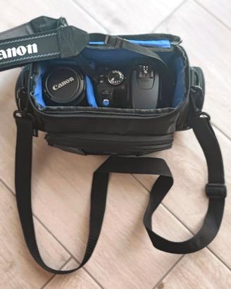 Canon EOS 350D + 2 obiettivi Canon + borsa