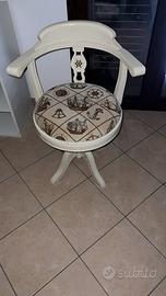 Sedia stile marinaio