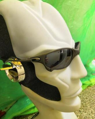 Oakley Juliet X-Metal Titanium Black Iridium lens