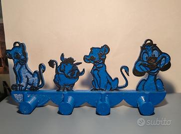 Appendi asciugamano re leone da parete 