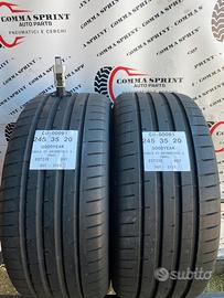 2 pneumatici 245/35 r20 goodyear estive seminuove