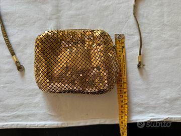 Pochette oro mesh metallica “LA NUIT femme”