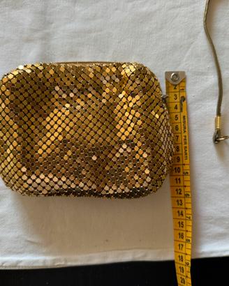 Pochette oro mesh metallica “LA NUIT femme”