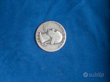 Moneta Un Quarto Di Dollaro argento De 1942